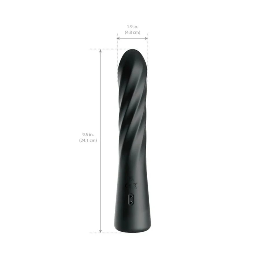 ANAL FANTASY ELITE - TWIST ECSTASY ESTIMULADOR ANAL ROTATIVO RECARREGÁVEL